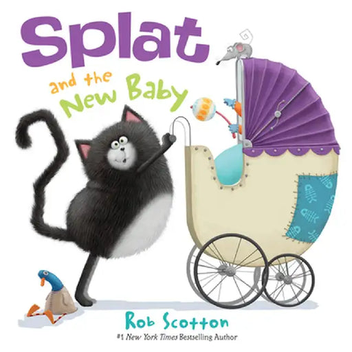 Splat and the New Baby by Rob Scotton