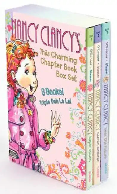 Nancy Clancy's Tres Charming Chapter Book Box Set: Nancy Clancy Super Sleuth/Nancy Clancy Secret Admirer/Nancy Clancy Sees the Future by Jane O'Connor