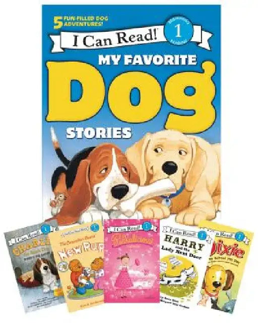 My Favorite Dog Stories: Learning to Read Box Set by Jan Berenstain