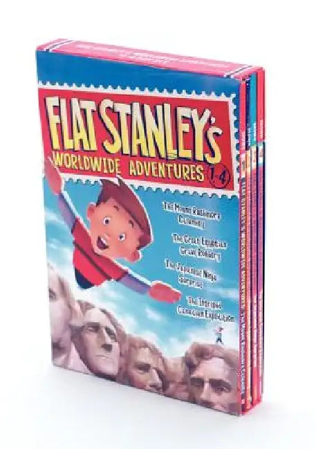 Flat Stanley's Worldwide Adventures #1-4 by Jeff Brown