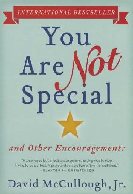You Are Not Special by David, Jr. McCullough