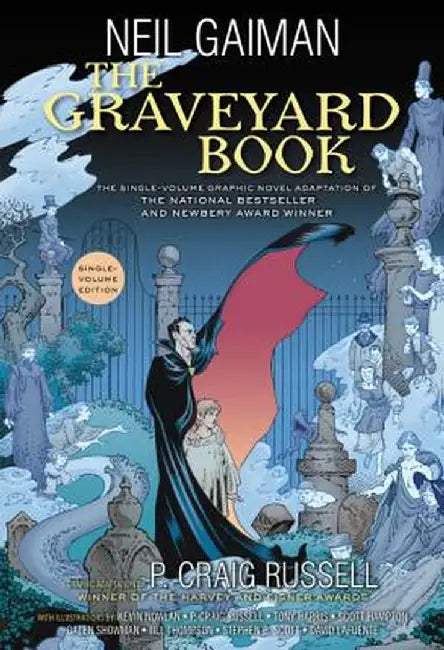The Graveyard Book Graphic Novel Single Volume by Neil Gaiman
