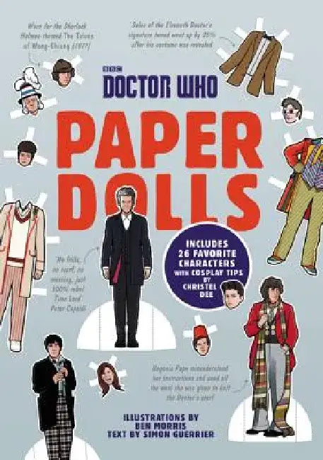 Doctor Who: Paper Dolls: A Coloring Book by Simon Guerrier