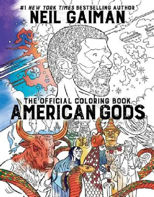 American Gods: The Official Coloring Book by Neil Gaiman