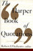 The Harper Book of Quotations Revised Edition by Robert I. Fitzhenry