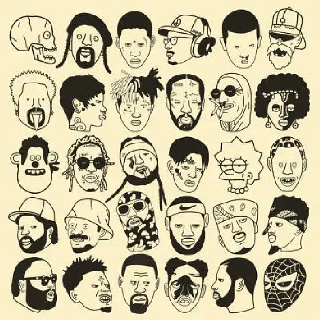 Gangster Doodles by Marlon Sassy