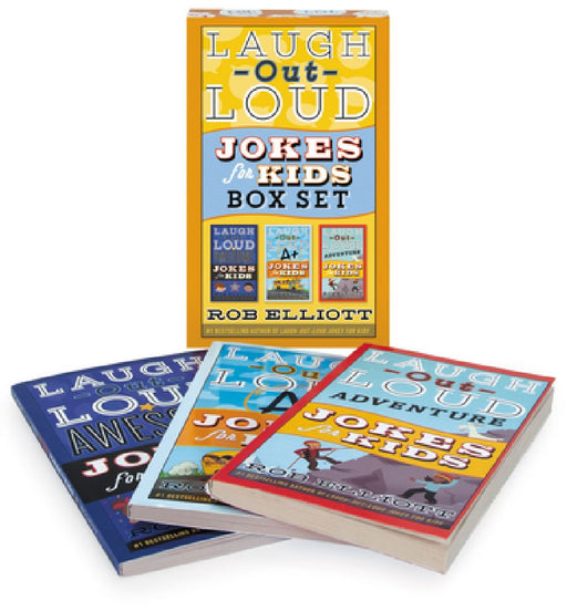 Laugh-Out-Loud Jokes for Kids Box Set: Awesome Jokes for Kids, A+ Jokes for Kids, and Adventure Jokes for Kids by Rob Elliott