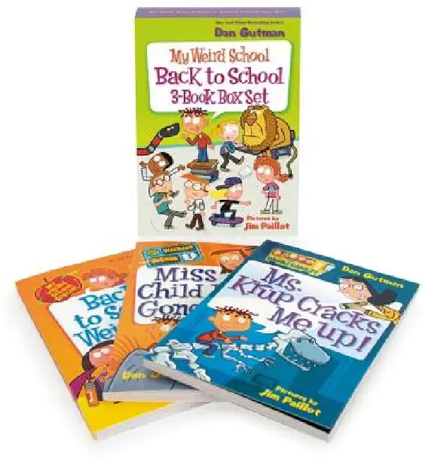 My Weird School Back to School 3-Book Box Set: Books 1-3 by Dan Gutman