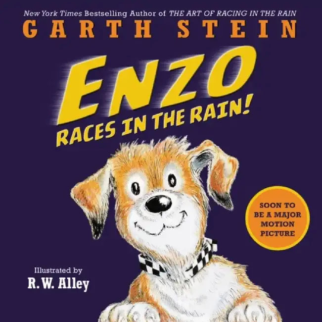 Enzo Races in the Rain! by Garth Stein