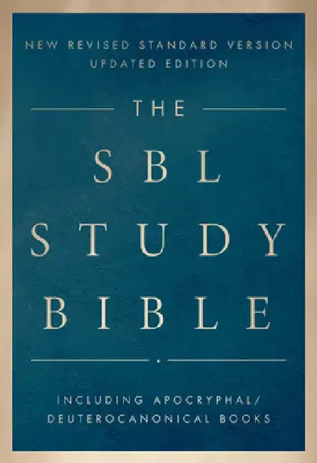 The Sbl Study Bible by Society of Biblical Literature