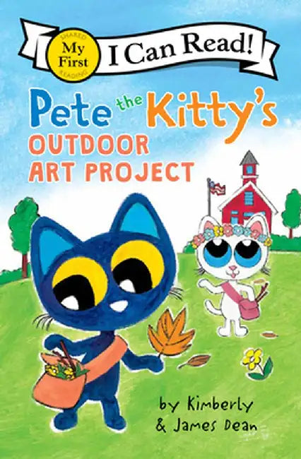 Pete the Kitty's Outdoor Art Project by James Dean