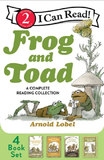 Frog and Toad: A Complete Reading Collection: Frog and Toad All Year, Frog and Toad Are Friends, Frog and Toad Together, Days with Frog and Toad by Arnold Lobel