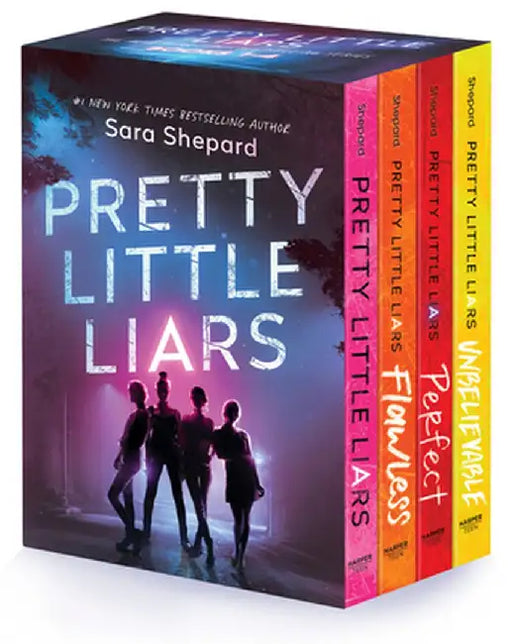 Pretty Little Liars 4-Book Paperback Box Set: Pretty Little Liars, Flawless Perfect, Unbelievable by Sara Shepard