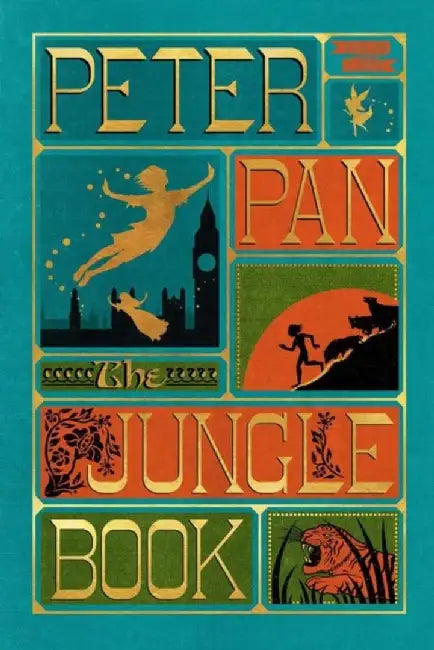 Peter Pan and Jungle Book, The [Minalima Illustrated Classics Intl Boxed Set] by Various