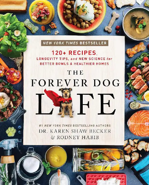 The Forever Dog Life: Over 120 Recipes, Longevity Tips, and New Science for Better Bowls and Healthier Homes by Rodney Habib