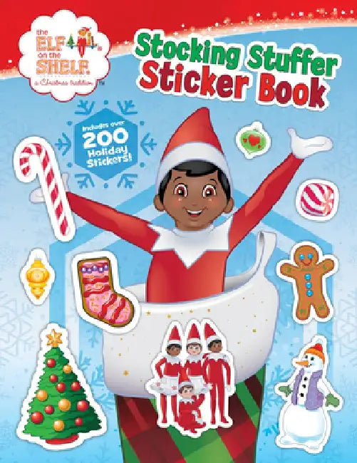 The Elf on the Shelf: Stocking Stuffer Sticker Book by The Lumistella Company