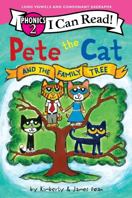 Pete the Cat and the Family Tree (I Can Read Phonics) by James Dean, Kimberly Dean, James Dean
