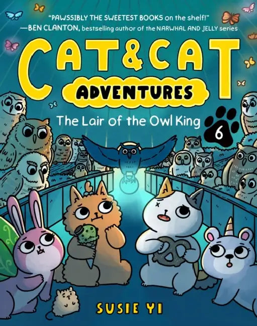 Cat & Cat Adventures: The Lair Of The Owl King by Susie Yi