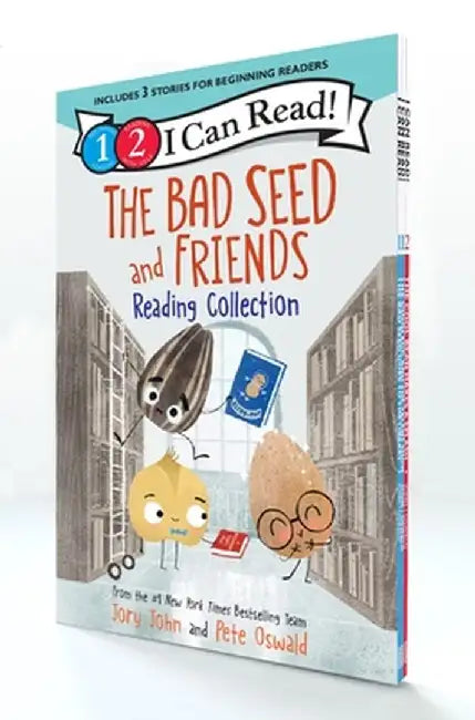 The Food Group: The Bad Seed and Friends Reading Collection 3-Book Slipcase: Bad Seed Goes to the Library, Good Egg and the Talent Show, Cool Bean Mak by Jory John