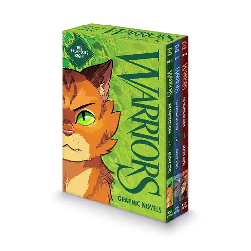 The Warriors Graphic Novel Box Set: The Prophecies Begin: The Complete First ARC by Erin Hunter