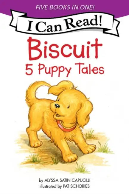 Biscuit: 5 Puppy Tales: Biscuit Goes to School, Biscuit Finds a Friend, Biscuit Visits the Firehouse, Biscuit Flies a Kite, Bathtime for Biscuit by Alyssa Satin Capucilli, Pat Schories