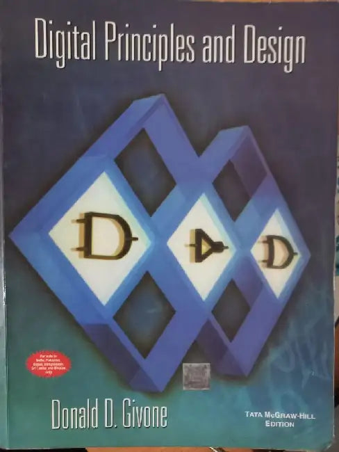 Digital Principles and Design With CD by Givone D.D.