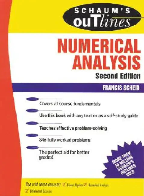 Schaum's Outline of Numerical Analysis by Francis Scheid