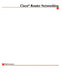 Cisco Router Internetworking by Paul T. Ammann
