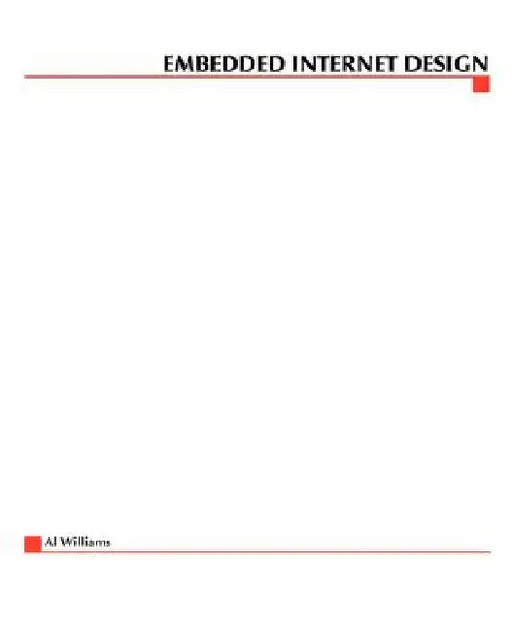 Embedded Internet Design by Al Williams