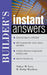 Builder's Instant Answers by Sidney M. Levy, R. Dodge Woodson
