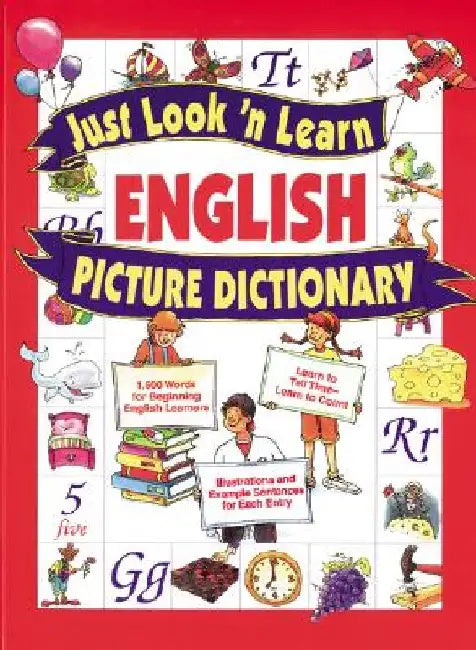 Just Look 'n Learn English Picture Dictionary by Daniel J. Hochstatter