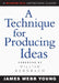 A Technique for Producing Ideas by James Young
