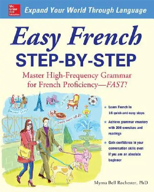 Easy French Step-by-Step by Myrna Bell Rochester