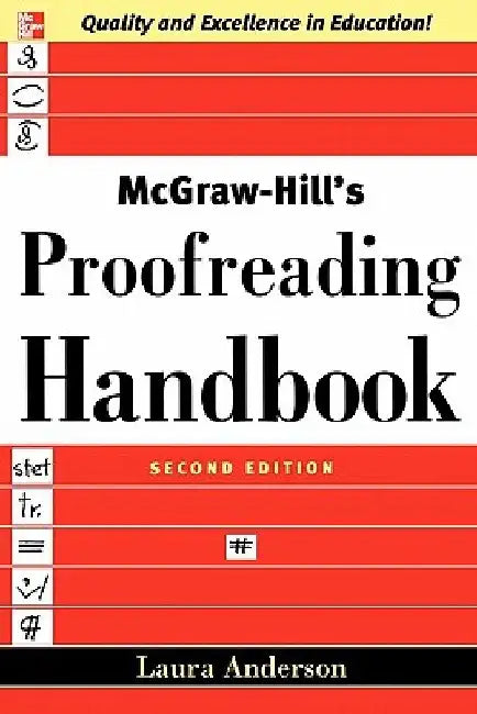 McGraw-Hill's Proofreading Handbook by Laura Killen Anderson
