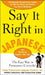 Say It Right in Japanese by Epls Na