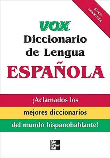 Vox Diccionario de Lengua Espanola by Vox