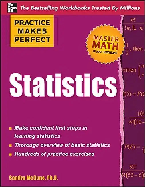 Practice Makes Perfect Statistics by Sandra McCune