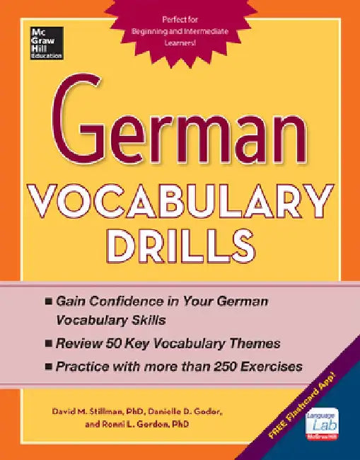 German Vocabulary Drills by David M. Stillman