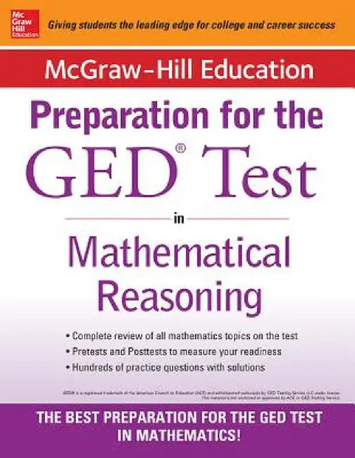 McGraw-Hill Education Strategies for the GED Test in Mathematical Reasoning by McGraw-Hill Education