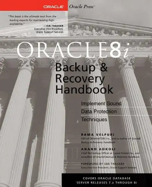 Oracle8i Backup & Recovery by Rama Velpuri