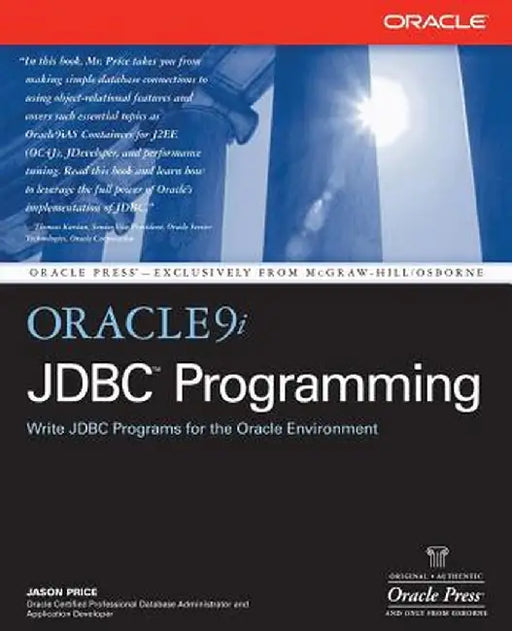 Oracle9i JDBC Programming by Jason Price