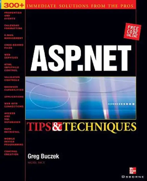ASP.Net Tips & Techniques by Greg Buczek