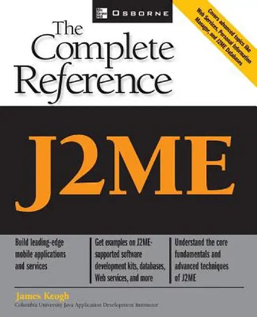 J2ME by James Edward Keogh