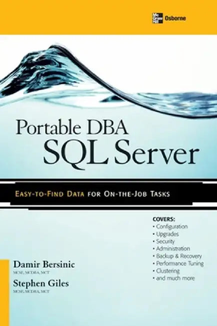 Portable DBA: SQL Server by Damir Bersinic