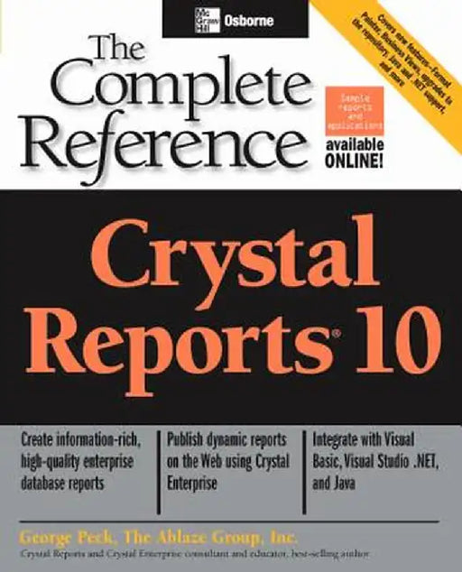 Crystal Reports 10 by George Peck