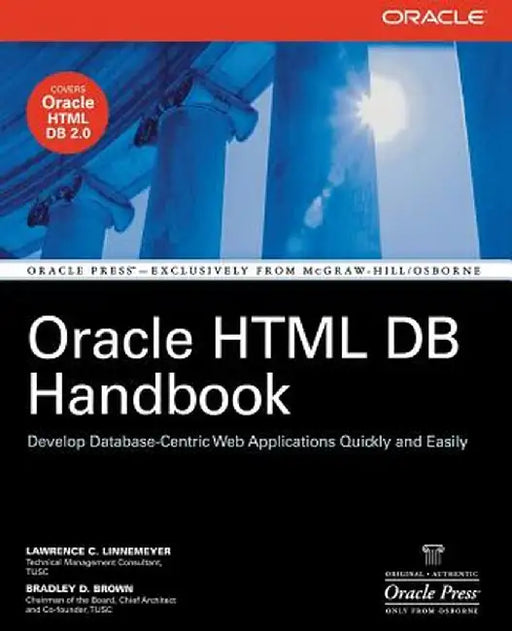 Oracle HTML DB Handbook by Lawrence C. Linnemeyer