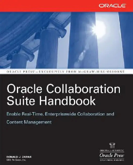 Oracle Collaboration Suite Handbook by Ronald J. Zapar