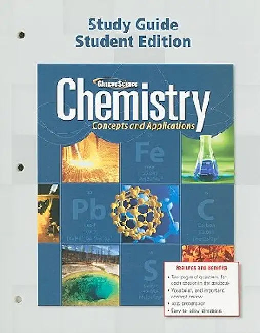 Chemistry: Concepts & Applications, Study Guide, Student Edition by McGraw Hill