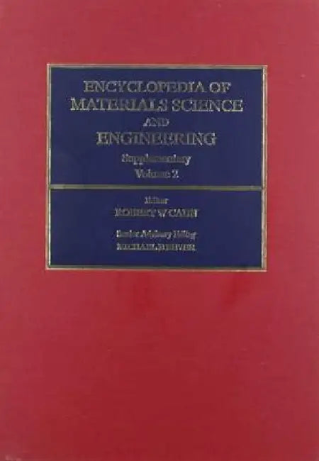 Encyclopedia of Materials Science and Engineering Supplementary by R. W. Cahn