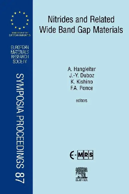 Nitrides and Related Wide Band Gap Materials by Hangleiter, A.